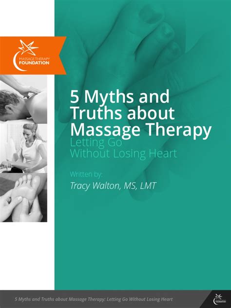 5 Myths And Truths About Massage Therapy Final Pdf Randomized