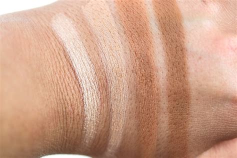 Glam Shine Beautyblog Urban Decay Naked Heat Lidschattenpalette Swatches