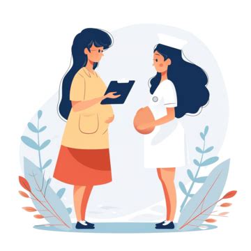 gambar bidan png vektor psd  clipart  background transparan