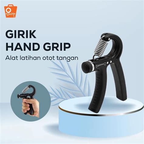 Jual Girik Hand Grip Adjustable 5 60 Kg Alat Latihan Otot Tangan