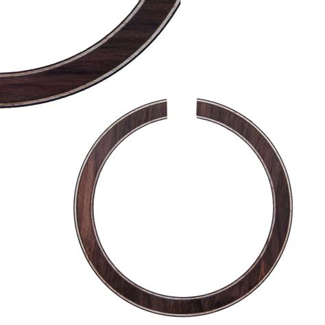 Acoustic Guitar Rosette Wood Soundhole Inlay Rosette Guitar Parts With Natural Wood Guitars