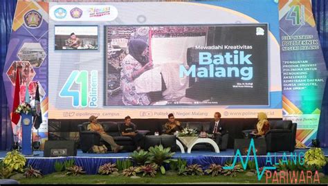 Gandeng Pemkot Malang Polinema Angkat Potensi Batik Saman Malang Pariwara