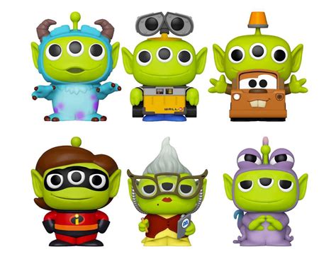 Pixars Toy Story 25th Anniversary Alien Remix Funko Pops Get A Second