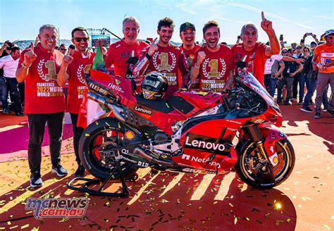 Francesco Bagnaia Motogp World Champion Mcnews