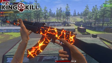 New Ak 47 Skin And Royalty Games H1z1 King Of The Kill Gameplay Youtube