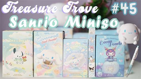 Treasure Trove 45 Sanrio Character By Miniso Blind Box Unboxing