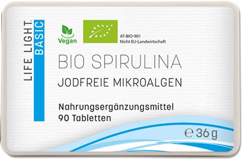 Spirulina Mikroalge Bio Life Light VitalAbo