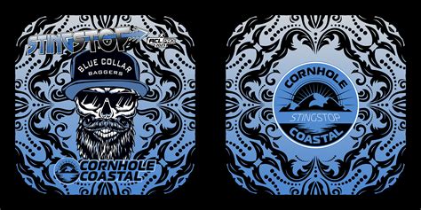 Blue Collar Baggers Stingstop Cornhole Coastal