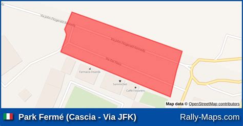 Park Ferm Cascia Via Jfk Stage Map Rally Di Reggello Citt Di