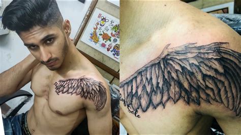 Tattoos On Chest Wings