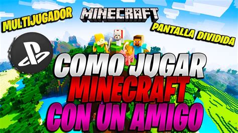 COMO JUGAR MINECRAFT CON AMIGOS EN PS4 MINECRAFT BEDROCK PANTALLA