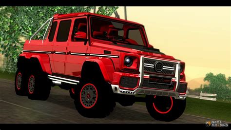 BRABUS 700 Mercedes Benz G63 AMG 6x6 для GTA San Andreas Mercedes