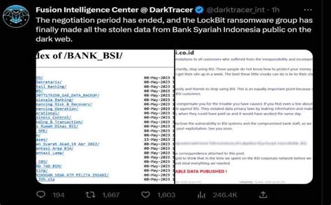 Waktu Negosiasi Ransomware Berakhir LockBit Klaim Mulai Bocorkan Data