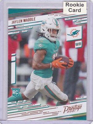 Chronicles Prestige Rc Rookie Jaylen Waddle Miami Dolphins Ebay