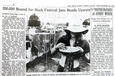 The Complete Woodstock Lineup from 1969 - Roohan Realty