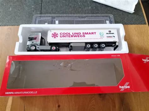 071659 WSI HERPA Scania R 13 TL Kühlkoffer Sattelzug Christina Scheib