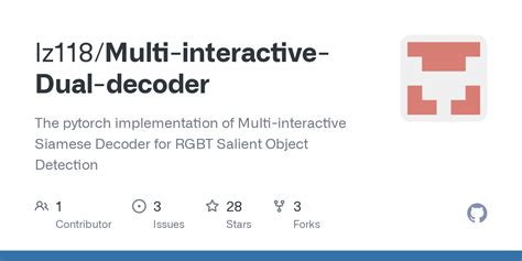 GitHub Lz118 Multi Interactive Dual Decoder The Pytorch