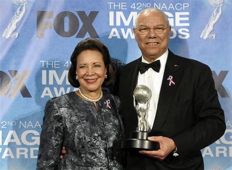 is colin powell wife still alive 8
