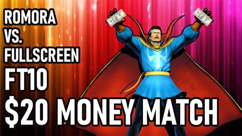 Umvc Money Match Romora Vs Fullscreen Ft Feat Gouken And