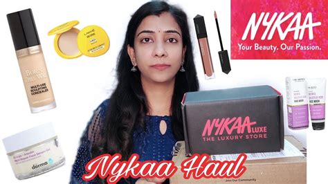 Nykaa Haul Skincare Makeup Nykaa Nidhi Gupta Youtube