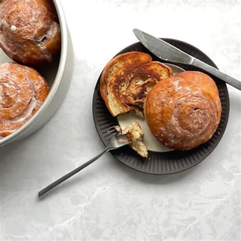 Grilled Glazed Honey Bun Recipe : Ugly Duckling Bakery