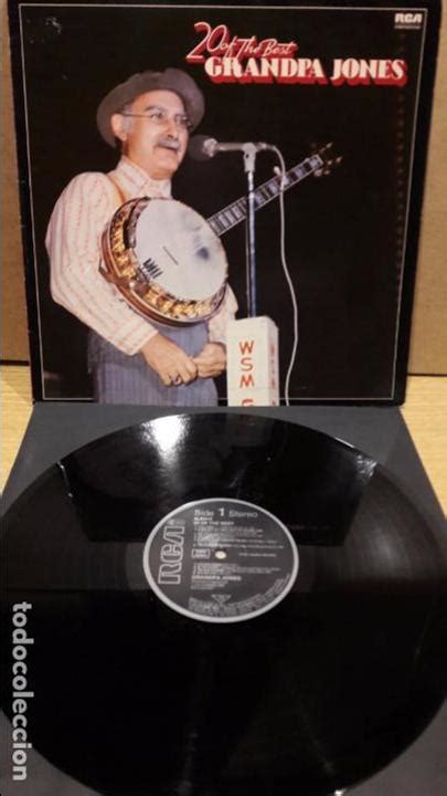 Grandpa Jones 20 Of The Best Lp Rca Int 1 Vendido En Venta