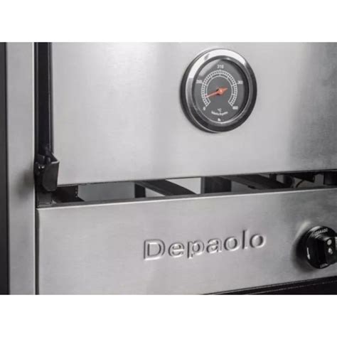 Horno Pizzero 6 Moldes De Paolo Premium Acero Inox