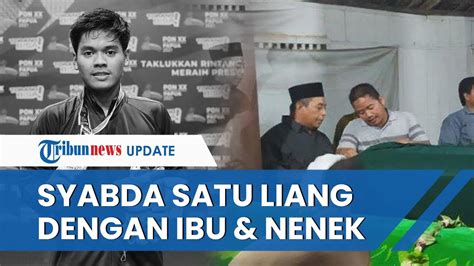 Detik Detik Kedatangan Jenazah Syabda Perkasa Ibunda Disambut Isak