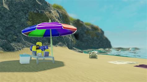 Roblox Template Beach