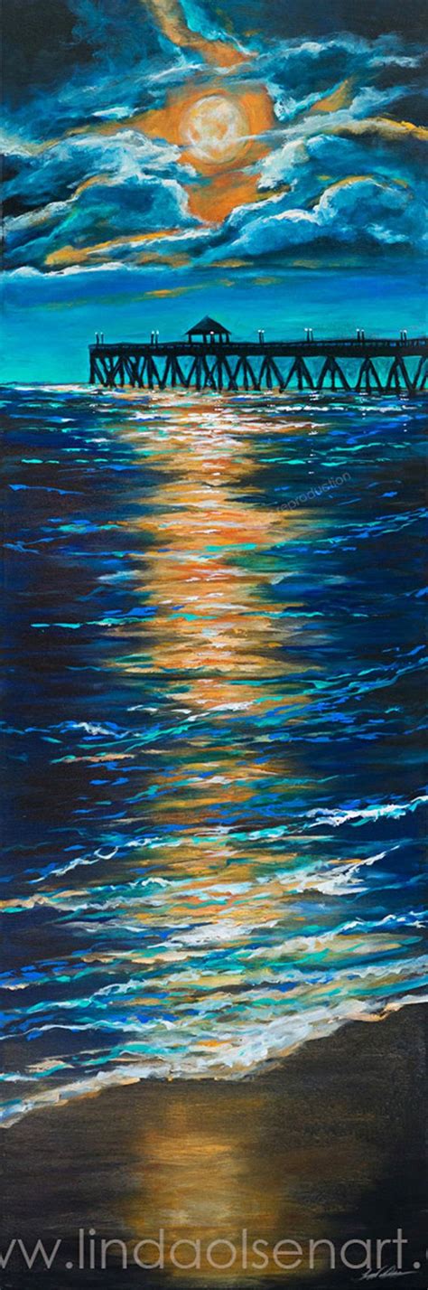 Easy Moon Painting At Paintingvalley Explore Collection Of Easy