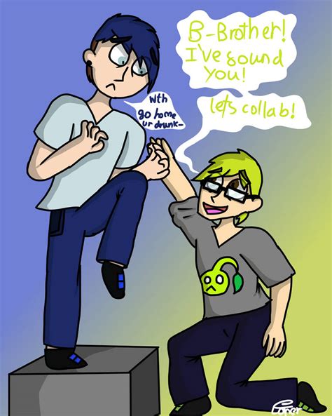 Dantdm And Bijuu Mike Best Brothers By Lonereevee On Deviantart