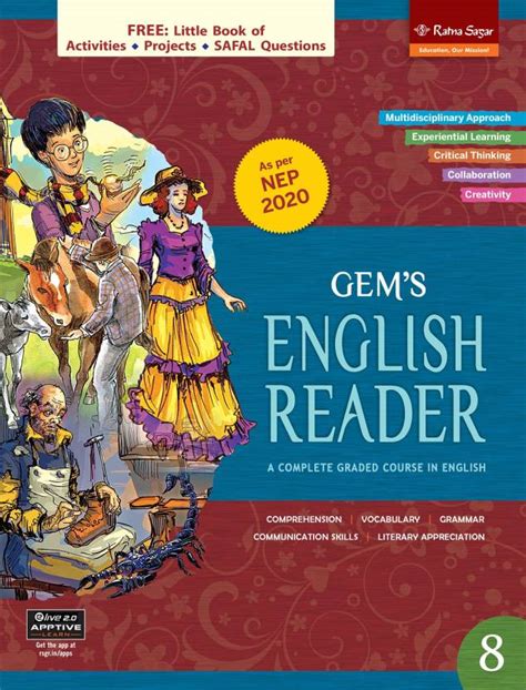 Gems English Reader 8 Nep 2020 English Reader Book For Class 8