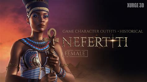 Nefertiti_Female - Character Creator/Outfit - Reallusion Content Store