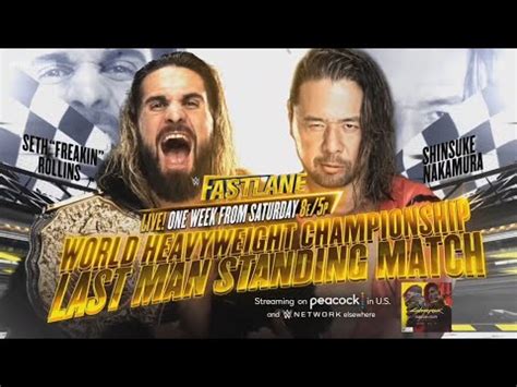 COMO HACER UN MATCH CARD DE WWE FASTLANE 2023 WWE FASTLANE 2023