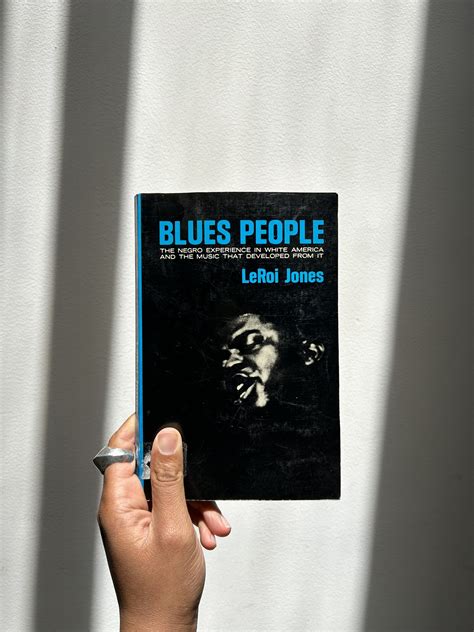 Noname Book Club On Twitter BOOK OF THE MONTH July Blues People