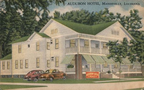 Audubon Hotel Mandeville, LA Postcard