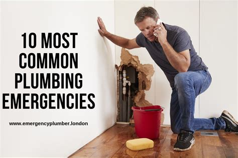 10 Most Common Plumbing Emergencies