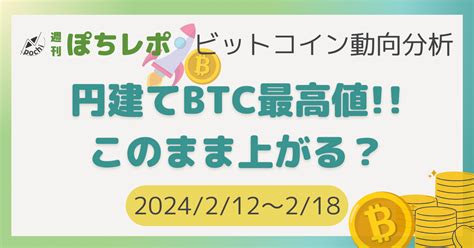 【ぽちレポ】円建てbtcが最高値更新！このまま上がるか｜アルトコイナーぽち