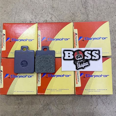 Jual Brake Pad Kampas Rem Depan Danmotor Vespa Sprint Iget Prima S LX