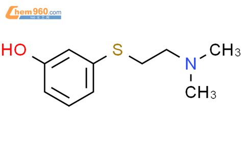 98149 45 2 Phenol 3 2 dimethylamino ethyl thio 化学式结构式分子式mol