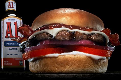 Carls Jr Serves Up The Returning A1 Steakhouse Angus Thickburger For A Limited Time