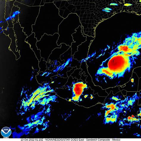 La Tormenta Tropical Karl Provocar Fuertes Lluvias En Zonas Del Sur Y