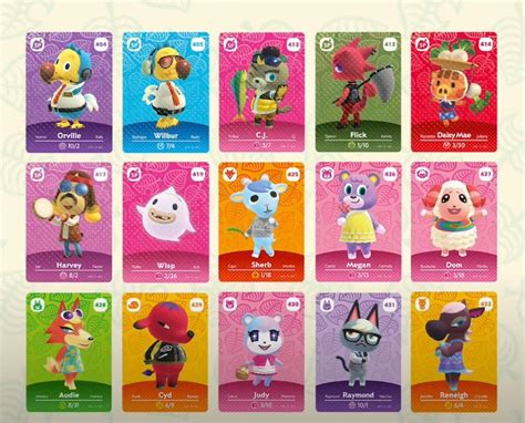 Rare Amiibo Cards Animal Crossing