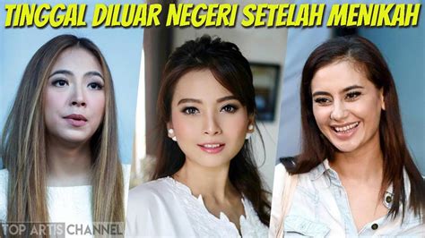 10 Artis Indonesia Yang Memutuskan Pindah Ke Luar Negeri Setelah