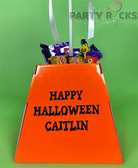 Halloween Pumpkin Treat Balloon Box