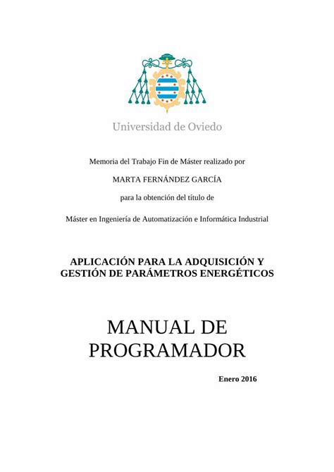 PDF MANUAL DE PROGRAMADOR Uniovi Es DOKUMEN TIPS