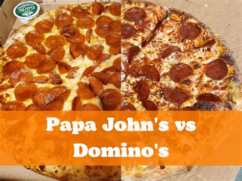 Papa John's vs Domino's - Which Pizza Chain Do You Prefer?