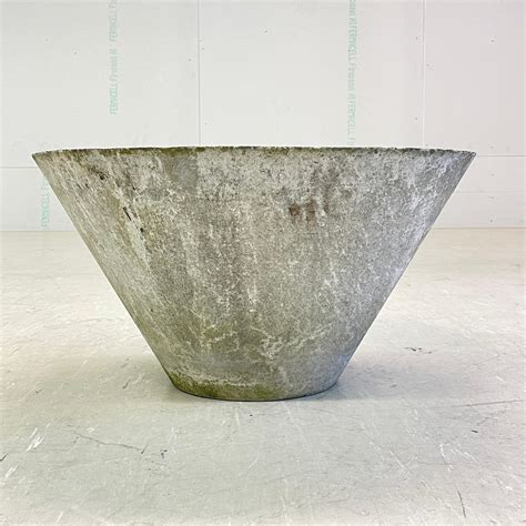 Willy Guhl Conical Planter Eternit Ag Switzerland For Sale At Stdibs