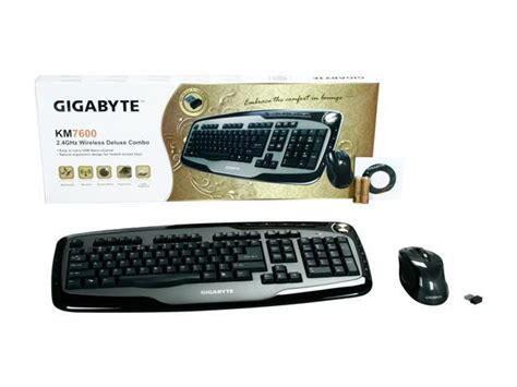 Gigabyte Km Black Function Keys Ghz Wireless Ergonomic