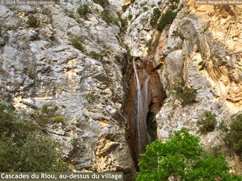 belle france Torrent du Riou en cascades Kaskady górskiego potoku Riou